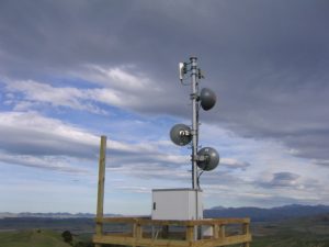 A link site and access points near Seddon, 25km south of Blenheim