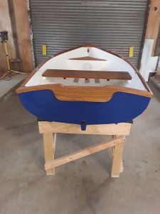 One of Laver Marine’s classic hand made dinghies