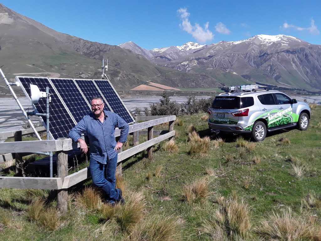 Canterbury franchisee David Gabites at the Coleridge site.